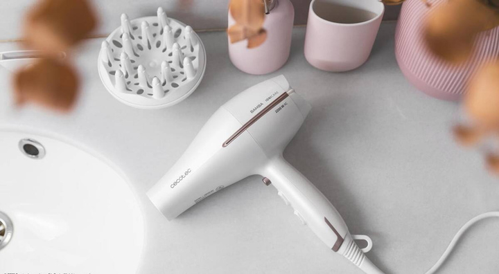 Suszarka do włosów Cecotec Bamba IoniCare 5300 Maxi Aura 04202 Biała - obraz 3