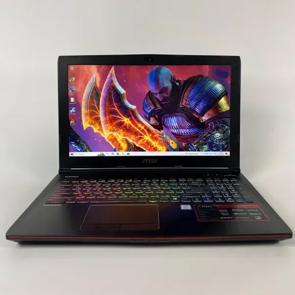 Игровой ноутбук Б-класс MSI GE62VR 6RF / 15.6" (1920x1080) IPS / Intel Core i7-6700HQ (4 (8) ядра по 2.6 - 3.5 GHz) / 16 GB DDR4 / 512 GB SSD / nVidia GeForce GTX 1060, 3 GB GDDR5, 192-bit / WebCam / HDMI б/у - изображение 2