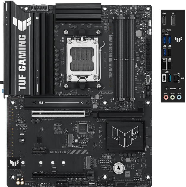 Płyta główna ASUS TUF Gaming B650E-E Wi-Fi (sAM5, AMD B650, PCI-Ex16) (90MB1LT0-M0EAY0) - obraz 1