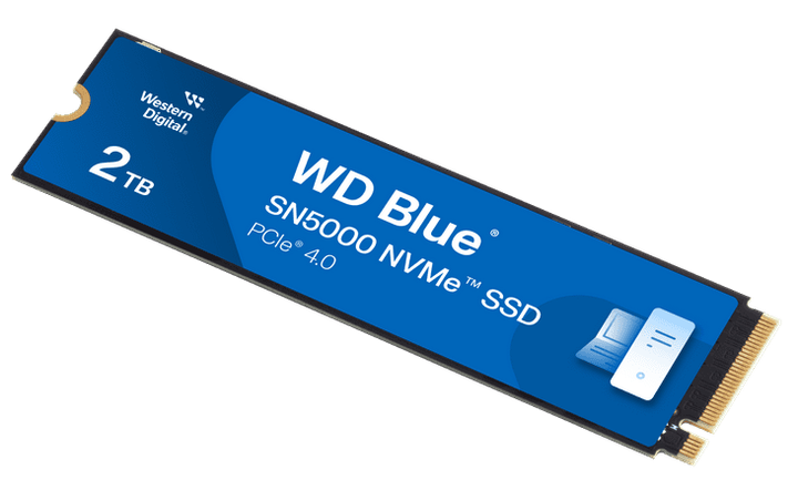 SSD диск Western Digital Blue SN5000 2TB M.2 PCIe 4.0 x4 3D NAND TLC (WDS200T4B0E-00CNZ0) - зображення 2