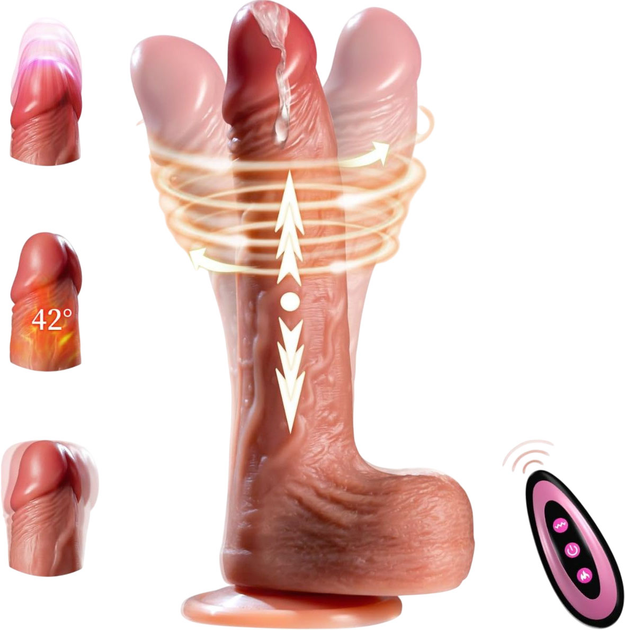 Фаллоимитатор I’MCUM Pulse Play Телесный (7970379617724) - изображение 1