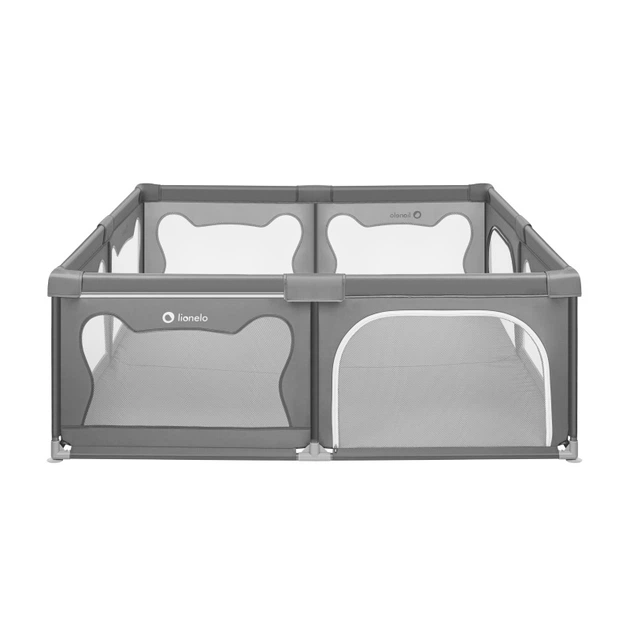 Манеж Lionelo WILLOW XL 207 х 68 х 187 см - сірий - Фото 4 Манеж Lionelo WILLOW XL 207 х 68 х 187 см - сірий - изображение 4