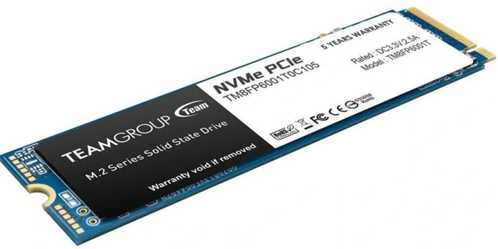 Dysk SSD Team Group MP33 2TB M.2 2280 PCIe 3.0 x4 3D NAND TLC (TM8FP6002T0C101) - obraz 2