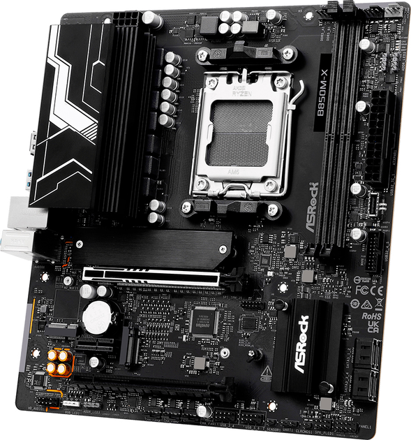 Płyta główna ASRock B850M-X R2.0 (sAM5, AMD B850, PCI-Ex16) - obraz 3