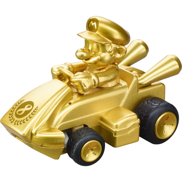Машинка на радіокеруванні Carrera 2.4 GHz Mario Kart Mini RC 1:50 золота RV-370430031 (9003150148371) - зображення 1