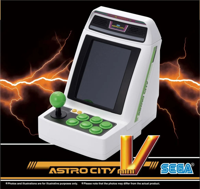 Przenośna konsola Sega Astro City Mini V (7350002931479) - obraz 4