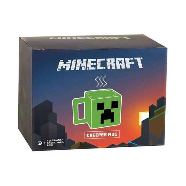 Чашка майнкрафт кружка minecraft крипер creeper 290мл зелёная - изображение 8