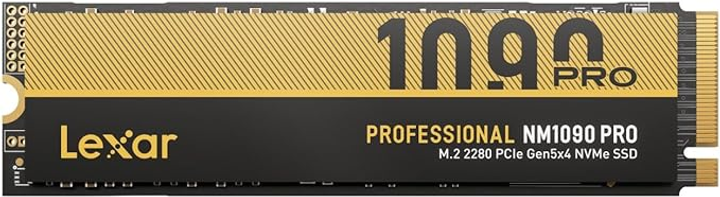 Dysk SSD Lexar Professional NM1090 Pro 2TB M.2 2280 NVMe PCIe 5.0 x4 3D NAND TLC (LNM109P002T-RNNNG) - obraz 1