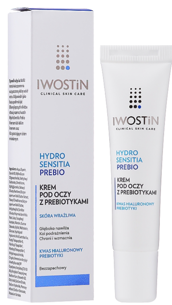 Крем для шкіри навколо очей Iwostin Hydro Sensitia з пробіотиками 15 мл (5907734713457) - зображення 1
