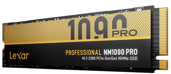 Dysk SSD Lexar Professional NM1090 Pro 2TB M.2 2280 NVMe PCIe 5.0 x4 3D NAND TLC (LNM109P002T-RNNNG) - obraz 2