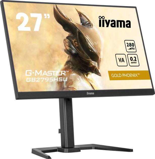 Monitor 27" iiyama G-Master Gold Phoenix GB2795HSU-B1 (4948570124428) - obraz 4