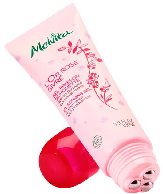 Гель для тіла Melvita L'Or Rose Icing Refining Roll-On зміцнювальний 100 мл (3284410043988) - зображення 2