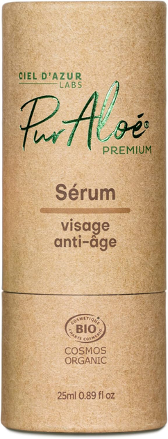 Сироватка для обличчя Ciel d'Azur Labs Pur Aloe Organic Premium Anti-Aging з вітаміном C 25 мл (3464660004964) - зображення 3