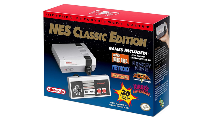 Консоль Nintendo NES Classic Mini Europe Light Grey + 30 Вбудованих Ігор + Коробка Б/У - зображення 6