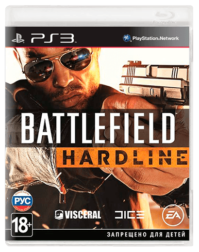 Игра Sony PlayStation 3 Battlefield Hardline Русская Озвучка Б/У - Фото 1 Игра Sony PlayStation 3 Battlefield Hardline Русская Озвучка Б/У - изображение 1