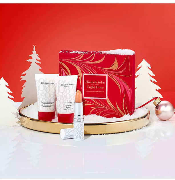 Zestaw do pielęgnacji twarzy Elizabeth Arden Eight Hour Krem-balsam Skin Protectant 15 ml + Krem do rąk Intensiv 15 ml + Krem do ust w sztyfcie z SPF 15 3.7 g (85805258764) - obraz 5