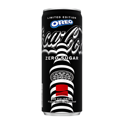 Напій Coca-Cola x Oreo Limited Edition Zero Sugar 250ml від