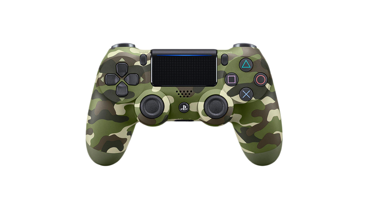 Геймпад Бездротовий Sony PlayStation 4 DualShock 4 Version 2 Green Camo Б/У - зображення 2