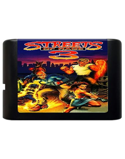 Игра RMC Mega Drive Streets of Rage 3 (Bare Knuckle) Английская Версия - Фото 1 Игра RMC Mega Drive Streets of Rage 3 (Bare Knuckle) Английская Версия - изображение 1