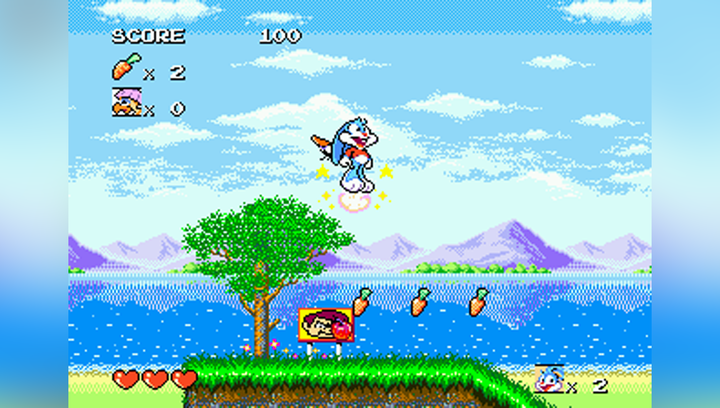 Игра RMC Mega Drive Tiny Toon Adventures: Buster's Hidden Treasure Английская Версия - изображение 2