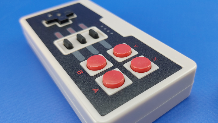 Геймпад Бездротовий RMC Wii Classic Controller NES Style Light Grey - зображення 6