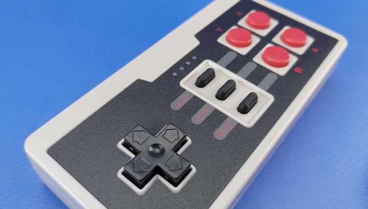 Геймпад Бездротовий RMC Wii Classic Controller NES Style Light Grey - зображення 7