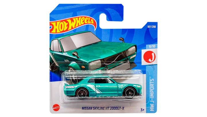 【dragon3です】Nissan Skyline 2000 GT-ES Машинка Базовая Hot Wheels Nissan Skyline H/T 2000GT-X Super