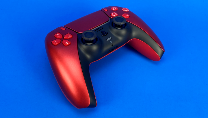 Геймпад Бездротовий Sony PlayStation 5 DualSense Volcanic Red - Фото 5 Геймпад Бездротовий Sony PlayStation 5 DualSense Volcanic Red - зображення 5