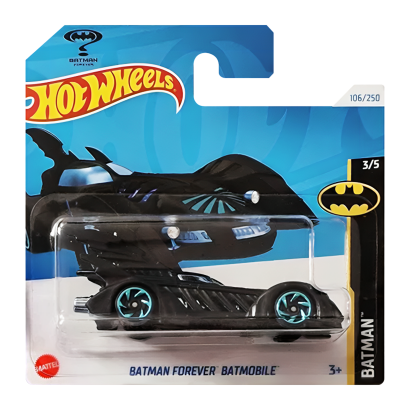 Машинка Базовая Hot Wheels Batman Forever Batmobile Treasure Hunts