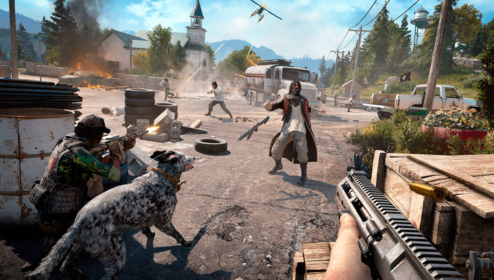 Гра Sony PlayStation 4 Far Cry 4 + Far Cry 5 Російська Озвучка Б/У - Фото 5 Гра Sony PlayStation 4 Far Cry 4 + Far Cry 5 Російська Озвучка Б/У - зображення 5
