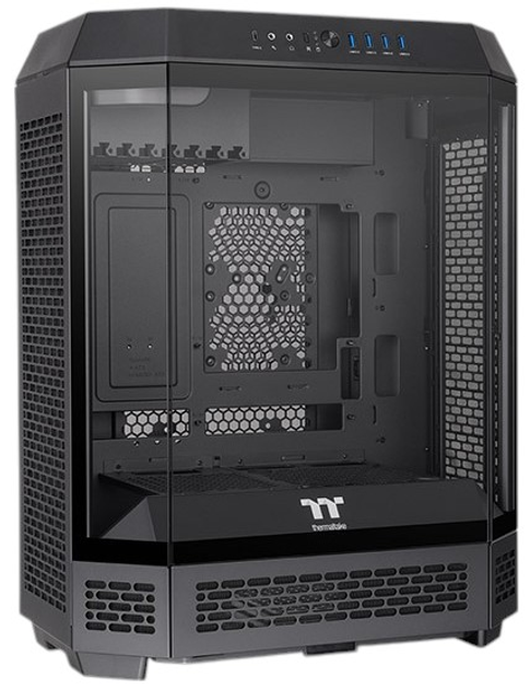 Obudowa Thermaltake The Tower 600 Black (CA-1Z1-00M1WN-00) - obraz 3