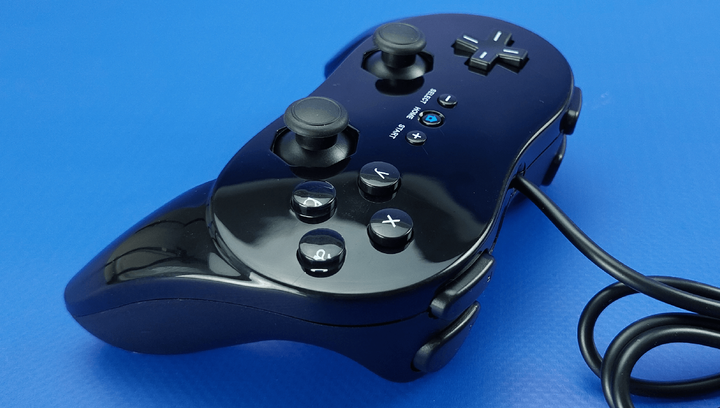 Геймпад Дротовий RMC Wii Classic Controller Pro Black 1m - зображення 2