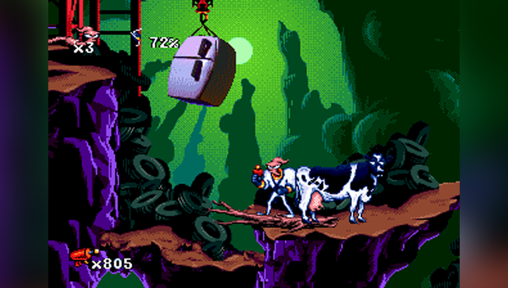 Игра RMC Mega Drive Earthworm Jim Английская Версия - изображение 3