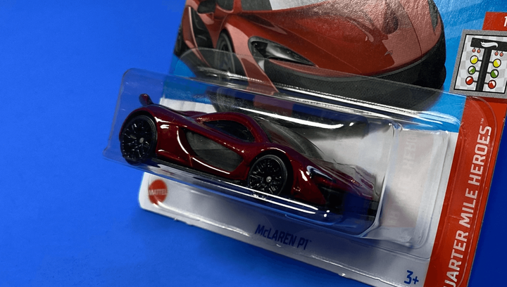 Машинка Базовая Hot Wheels McLaren P1 Quarter Mile Heroes 1:64