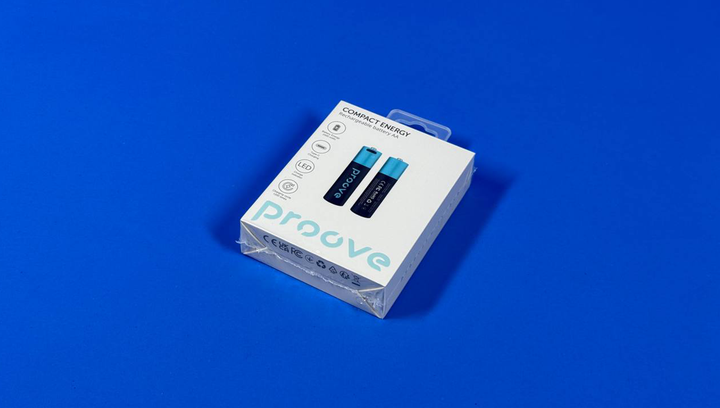Акумулятор 2шт Proove AA Compact Energy USB Type-C Black 2400 mAh - зображення 2