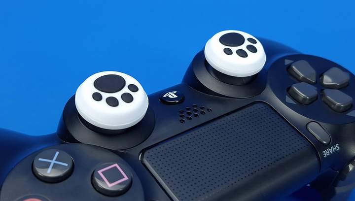 Накладки на Стики RMC Cat Paw for Playstation 5 4 3 2 1 Xbox Series One 360 White - Фото 5 Накладки на Стики RMC Cat Paw for Playstation 5 4 3 2 1 Xbox Series One 360 White - изображение 5