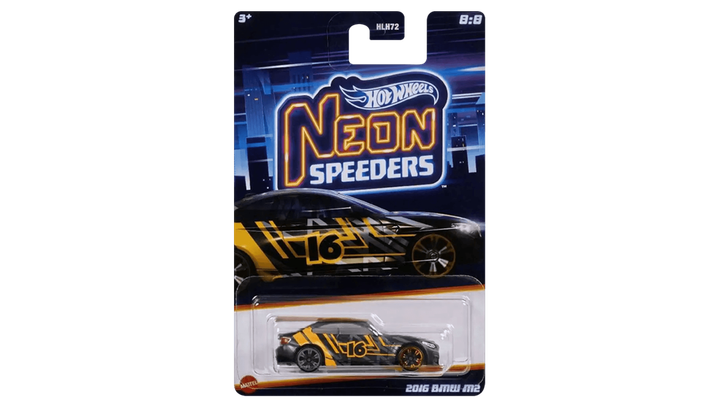Тематическая Машинка Hot Wheels '16 Cadillac ATS-V R Neon Speeders