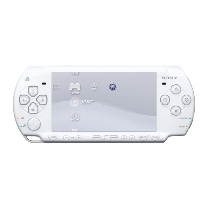 Консоль Sony PlayStation Portable PSP-1ххх White Б/У - Фото 1 Консоль Sony PlayStation Portable PSP-1ххх White Б/У - изображение 1