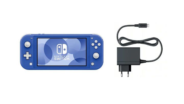 Консоль Nintendo Switch Lite Модифицированная 128GB Blue + 5 Встроенных Игр Б/У - изображение 5