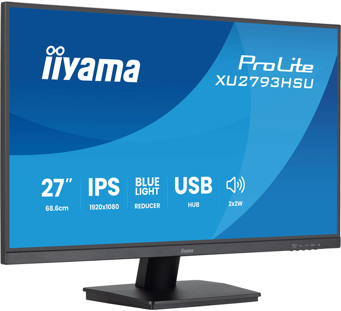 Monitor 27" Iiyama ProLite XU2793HSU-B7 (4948570124602) - obraz 2