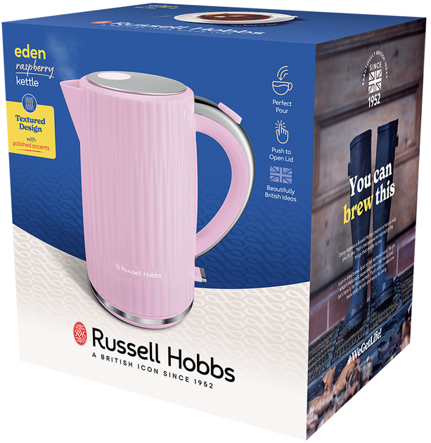 Czajnik Russell Hobbs Eden 27362-70 Malinowy (25206016002) - obraz 6