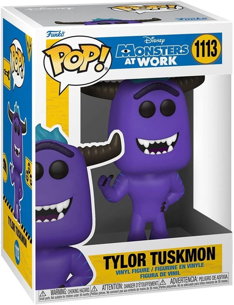 Фігурка Funko POP! Disney Monsters at Work Tylor Tuskmon 1113 (0889698573818) - зображення 1