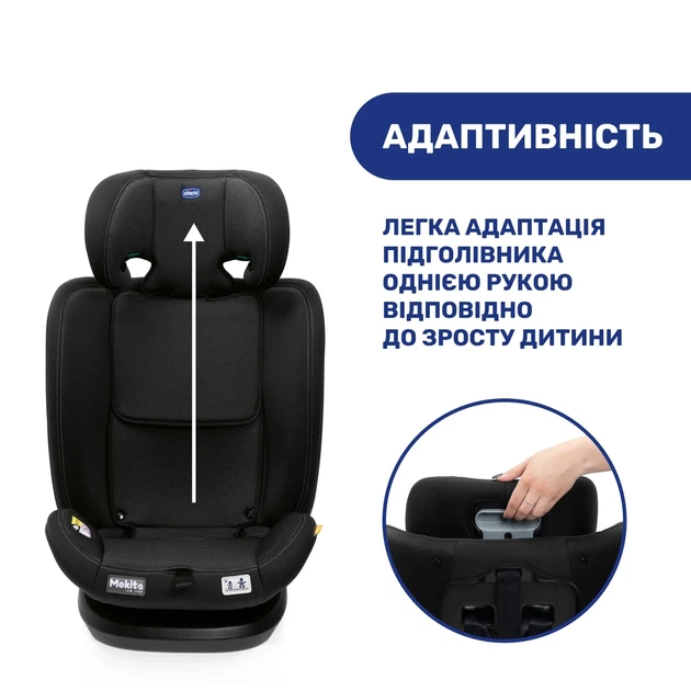 Автокрісло Chicco Mokita i-Size, група 1/2/3 - зображення 7