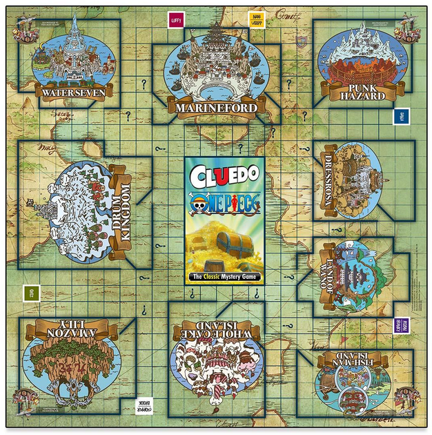 Настільна гра Winning Moves Games Cluedo One Piece (англійська версія) (5036905059329) - зображення 3