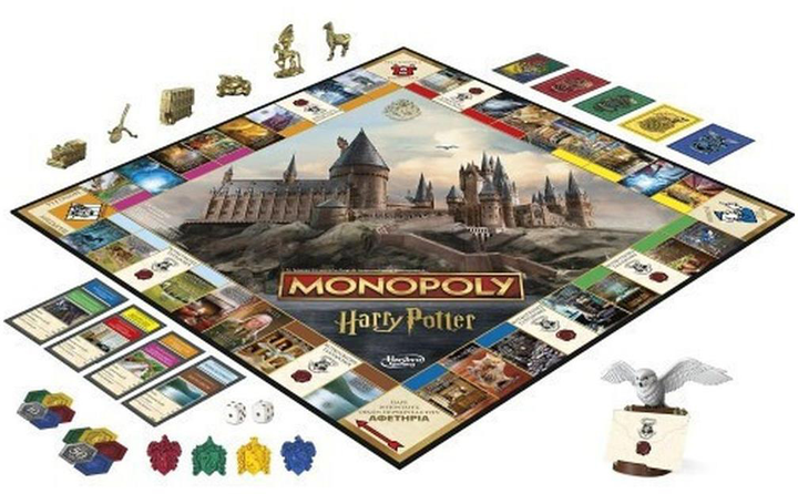 Gra planszowa Hasbro Monopoly Harry Potter Magiczna przygoda w Hogwarcie (wersja grecka) (5010996269089) - obraz 2