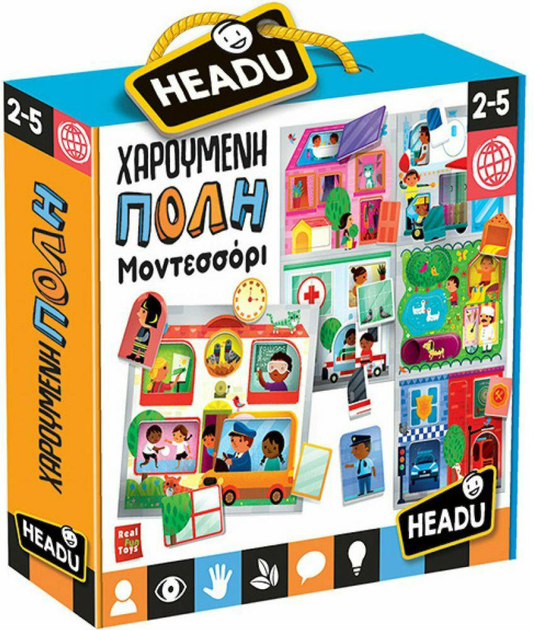 Gra planszowa Headu Radosne Miasto Montessori (wersja grecka) (8059591426272) - obraz 1
