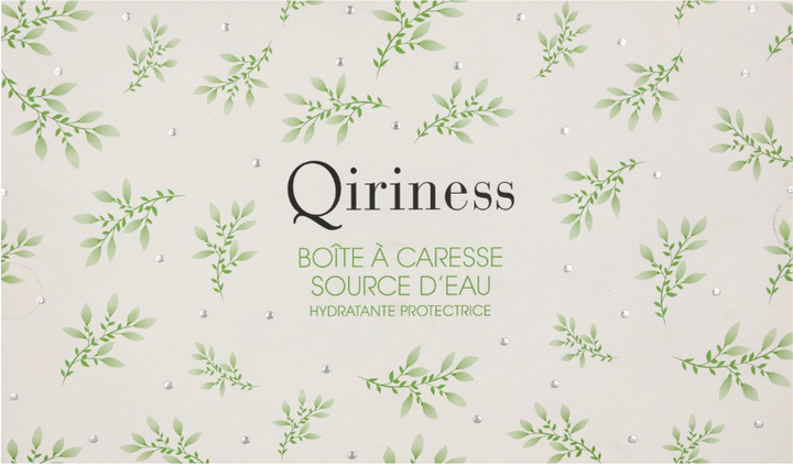 Набір для догляду за обличчям Qiriness Boite A Caresse Source D'eau Крем 50 мл + Лосьйон Divine 30 мл + Маска Vitamine Le Wrap 20 мл (3760096762752) - зображення 3