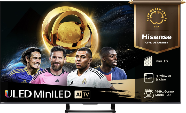 Телевізор Hisense MiniLED 55" 55U7Q (6942351421032) - зображення 2