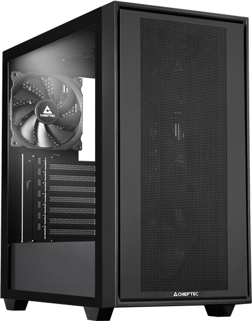 Obudowa Chieftec Night Hunter Black (GS-03B-BLK-OP) - obraz 1