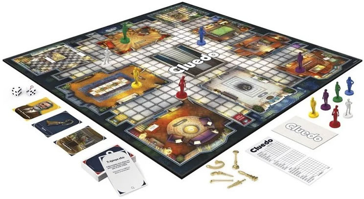 Настільна гра Hasbro Cluedo класична детективна гра (грецька версія) (5010994207380) - зображення 3